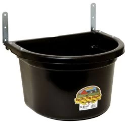 Little GIANT 20 Quart Black Fence Feeder