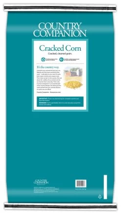 Country Companion CRACKED CORN - 50LB BAG -Ranch & farm shop only. 1004320 2 72984.1667846260