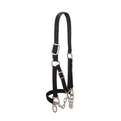 Weaver Leather - Heavy-Duty Restraint Halter, Black, Large
