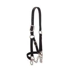 Weaver Leather - Heavy-Duty Restraint Halter, Black, Medium