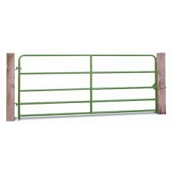 Hutchison Western - Pasture Gate 10' (Available For In Store Pick Up ONLY) - Green -Ranch & farm shop only. 1142730 96649.1630128779