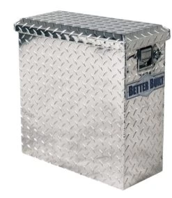 Better Built Tool Tower Standard Tool Box With Tray- Silver