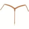 Weaver Leather Horizons Contoured Ring-in-Center Breast Collar, Golden Brown -Ranch & farm shop only. 1320090 70834.1673454607