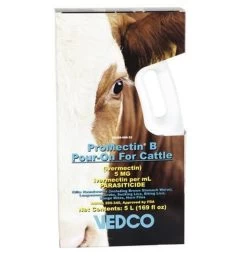 Patterson Veterinary - VedCo ProMectin B Pour-On - 5 Liter -Ranch & farm shop only. 1387670 50479.1630070007