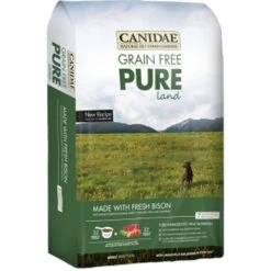 CanidaePure Land Fresh Bison Dry Dog Food- 4LB