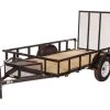 Carry-On 5.5X10 GWPT 2990 Lb. GVWR Wood Floor Trailer -Ranch & farm shop only. 1563405 1 87320.1673539565