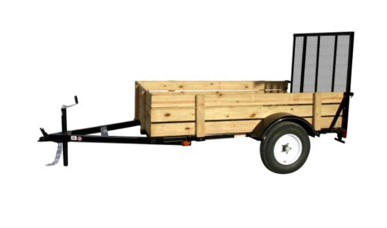 Carry-On 5X8 Woody Mesh Floor Trailer With Ramp 3 Carry-On 5X8 Woody Mesh Floor Trailer With Ramp