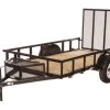 Carry-On 6X12GWPTLED 2990 Lb. GVWR Wood Floor Trailer -Ranch & farm shop only. 1678940 01 33149.1673539541