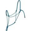 Weaver Leather- Silvertip Big Sky Average Rope Halter Black/Blue -Ranch & farm shop only. 1734675 07986.1673455055
