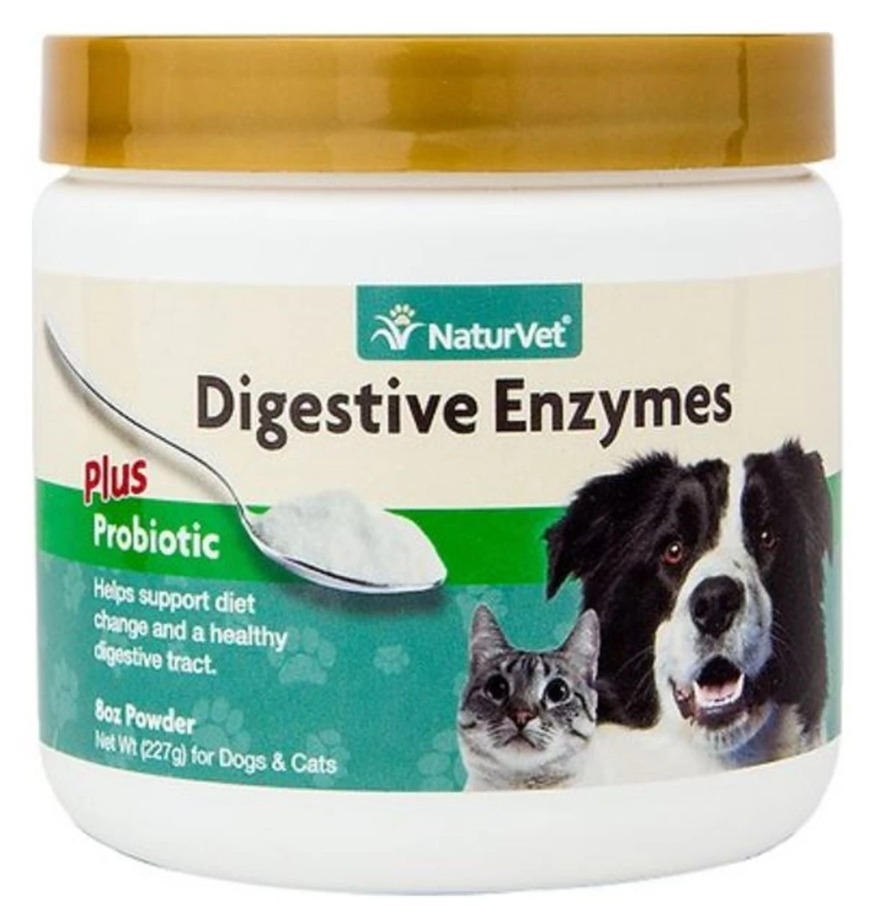 NaturVet Digestive Enzymes Plus Probiotic Powder For Dogs & Cats 3 NaturVet Digestive Enzymes Plus Probiotic Powder For Dogs & Cats