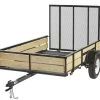 Carry-On 5X8SPWOODY 1525 Lb. Steel Utility Trailer -Ranch & farm shop only. 1836170 01 99491.1673539541
