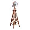 Forcome 10' Wooden Windmill -Ranch & farm shop only. 1957180 86459.1673454873