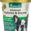 NaturVet Advanced Probiotics & Enzymes For Dogs - 70 Soft Chews -Ranch & farm shop only. 1965100 1 38602.1673538454