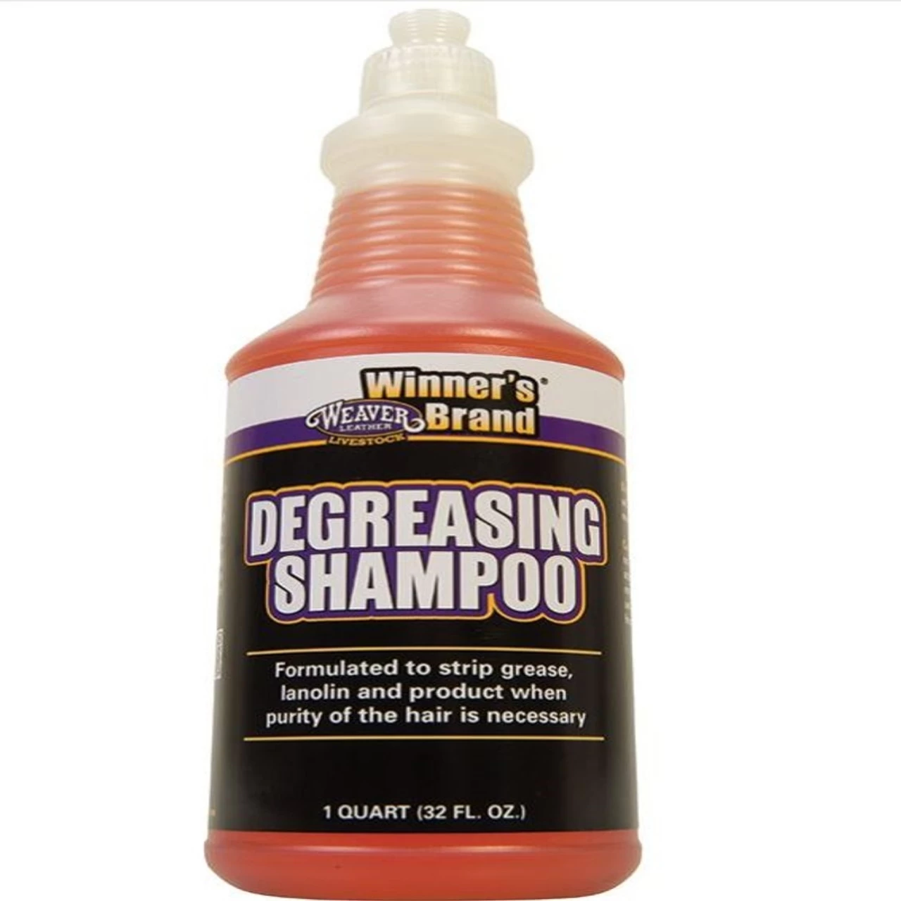 Weaver Leather Winner's Brand Degreasing Shampoo - 1 Quart 3 Weaver Leather Winner's Brand Degreasing Shampoo - 1 Quart
