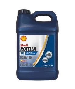 Shell Rotella T6 5W-40 Heavy Duty Motor Oil - 2.5 Gallon -Ranch & farm shop only. 2007530 82270.1630020966