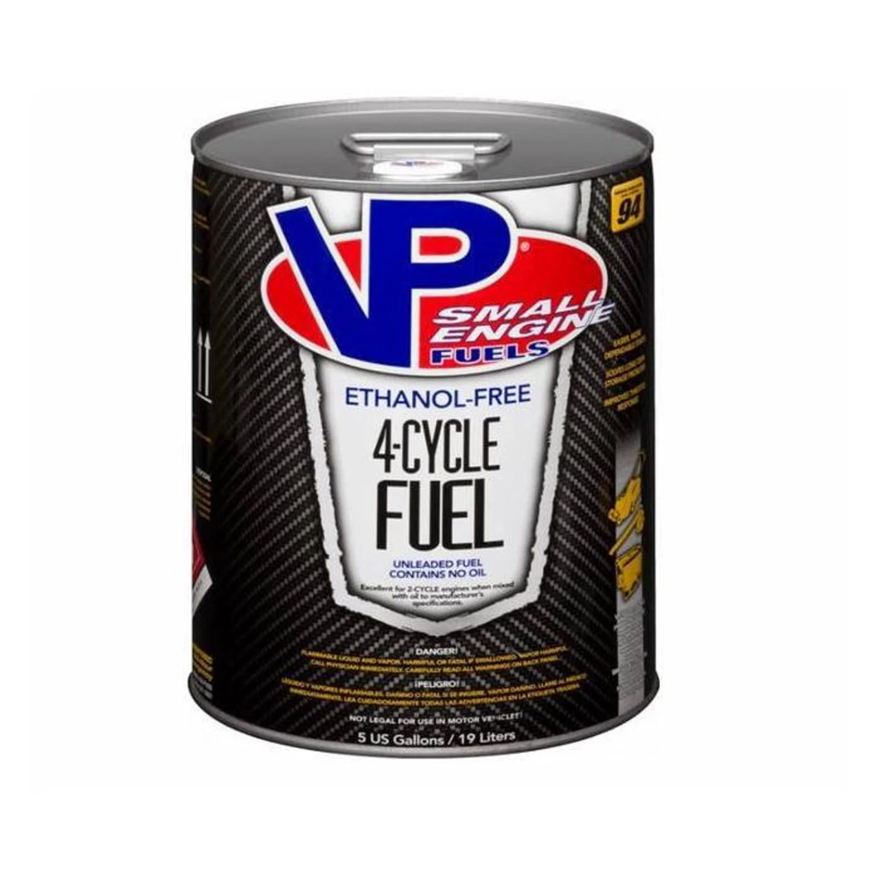 VP Racing 4-Cycle Small Engine Fuel Pail- 5 Gallons 3 VP Racing 4-Cycle Small Engine Fuel Pail- 5 Gallons