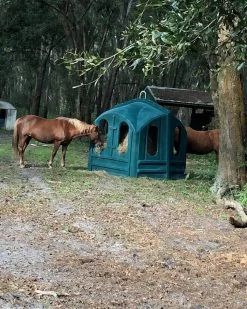 Hayhut Round Bale Hay Feeder 27 Hayhut Round Bale Hay Feeder -Ranch & farm shop only. 2102765 3 14818.1630068232