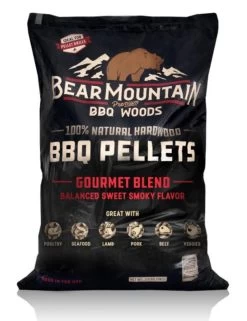 Bear Mountain Gourmet Blend BBQ Pellets - 40 Lbs