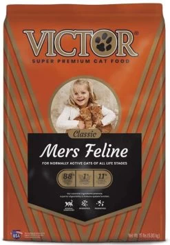 Victor Classic Mers Feline Dry Cat Food - 15 Lbs