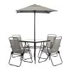 6 Piece Folding Dining Patio Set -Ranch & farm shop only. 2299450 01 37458.1673454823