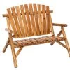 Jack Post Northwoods Oversized Log Bench