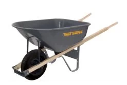 AMES 6-cu Ft. Steel Wheelbarrow