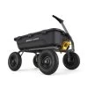 Gorilla Carts Heavy-Duty Poly Yard Dump Cart- 1,500lb Capacity