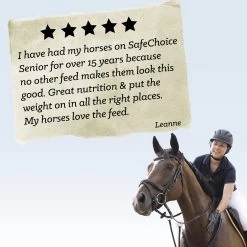 Nutrena SafeChoice Senior Horse Feed - 50lb Bag 16 Nutrena SafeChoice Senior Horse Feed - 50lb Bag -Ranch & farm shop only. 256481 11 39346.1696516238