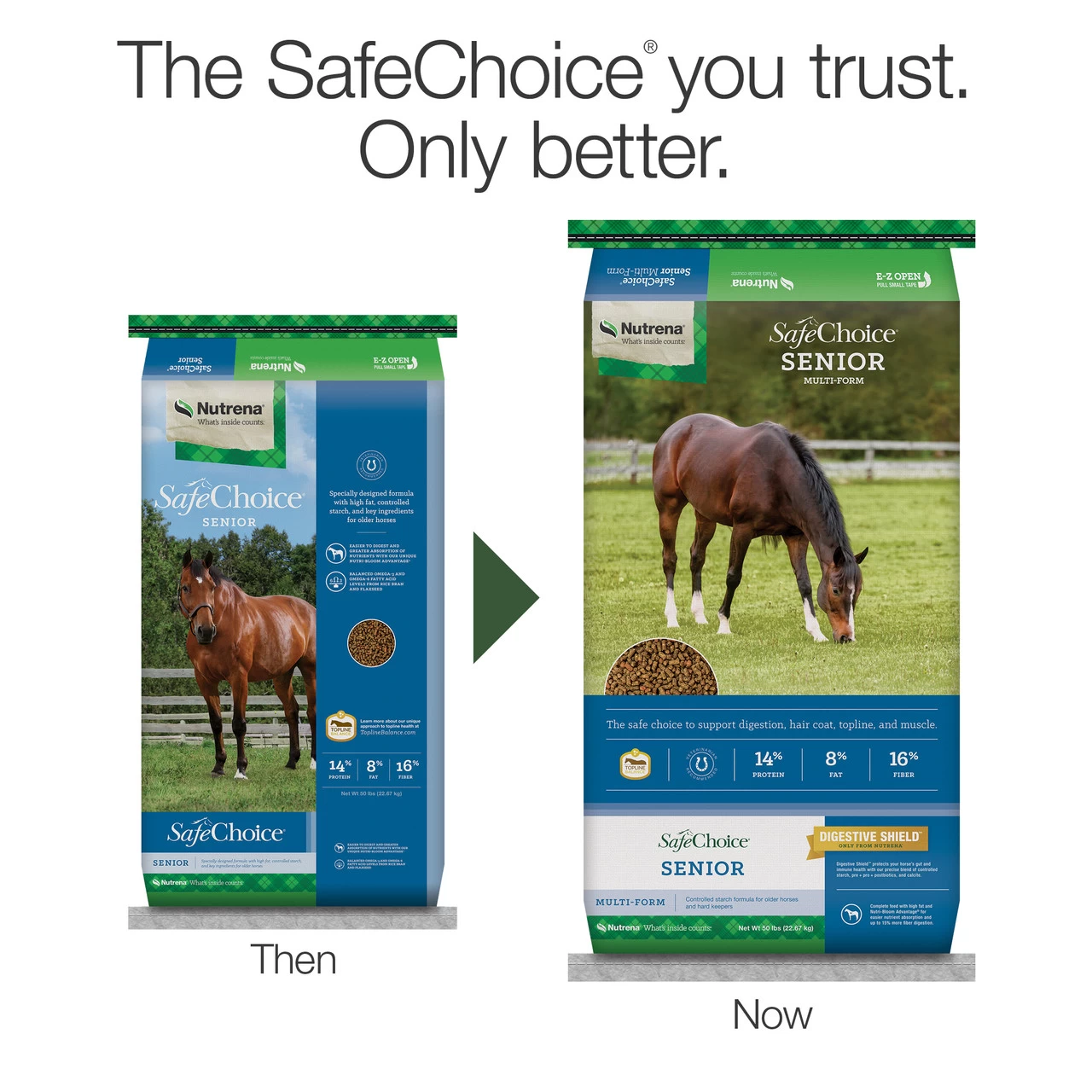 Nutrena SafeChoice Senior Horse Feed - 50lb Bag 7 Nutrena SafeChoice Senior Horse Feed - 50lb Bag - Image 5