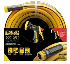 Stanley 60 Ft. Professional Grade Hose With 8 Pattern Nozzle