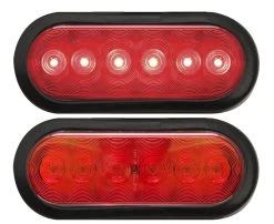 6 LED 6" Red Tail Light Kit