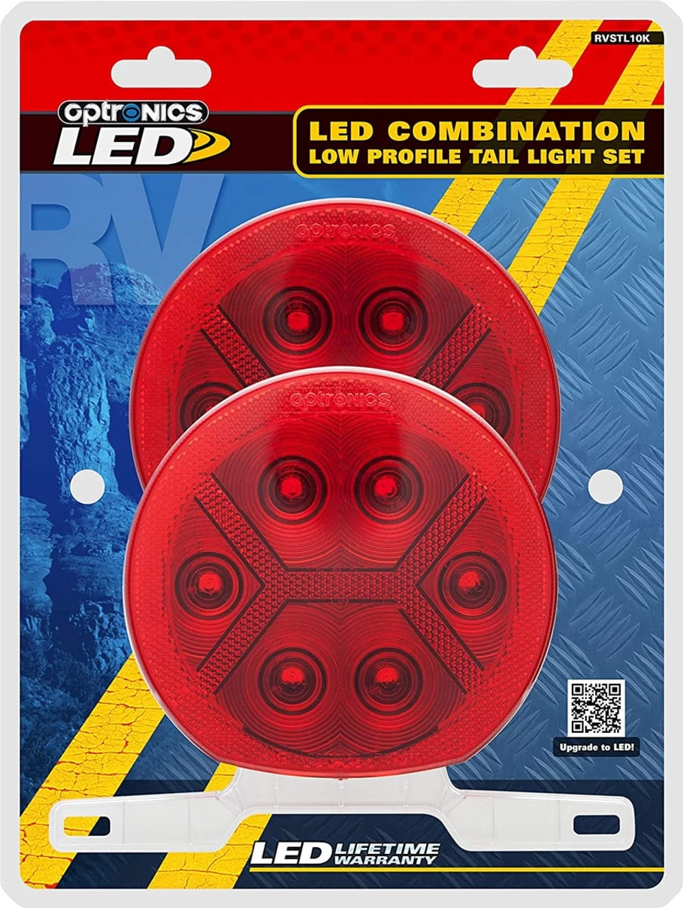 Optronics RVSTL10K LED RV Tail Lights, Red 3 Optronics RVSTL10K LED RV Tail Lights, Red
