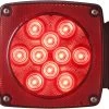 Optronics STL6RS Red Lens LED Combination Tail Light For Passenger Side -Ranch & farm shop only. 2748265 1 74412.1673899795