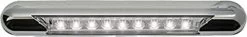 Optronics White LED Awning Light, No Switch, Chrome Snap-on Bezel 18" -Ranch & farm shop only. 2748495 2 34911.1673551878