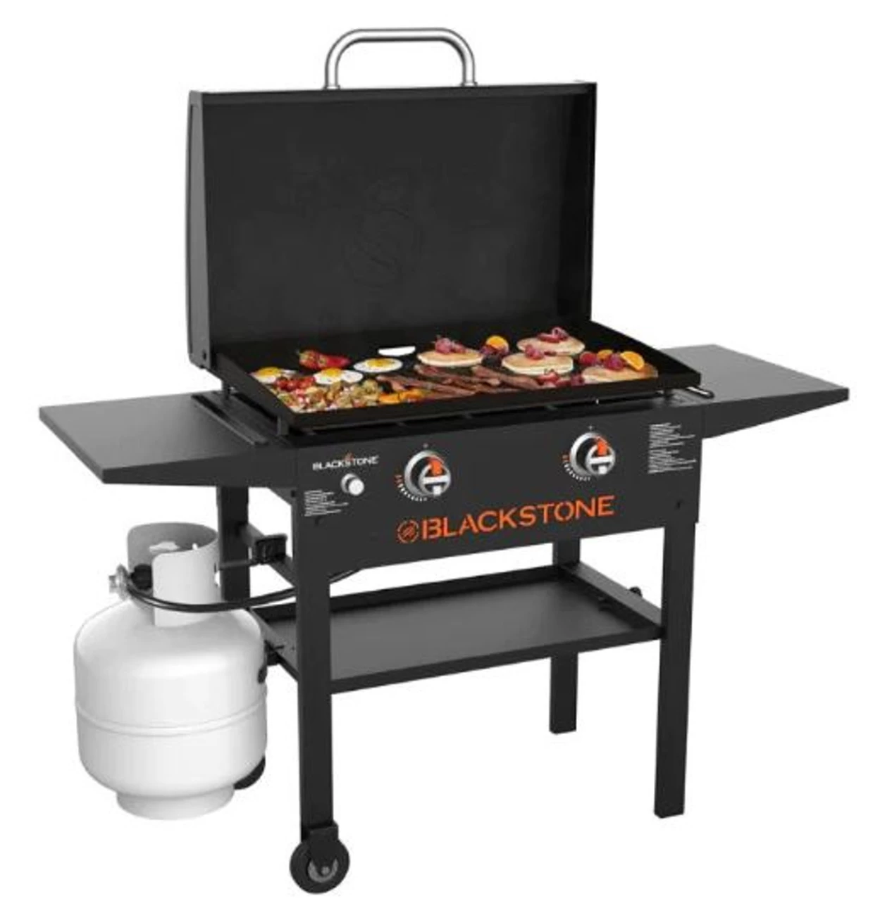 Blackstone 2147 Original 28" Griddle Station With Hood - Black 3 Blackstone 2147 Original 28" Griddle Station With Hood - Black