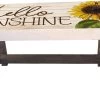 Wooden Hello Sunshine Garden Bench 31.5" -Ranch & farm shop only. 2801965 1 50428.1683217072