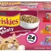 Purina Friskies Meaty Prime Filets Favorites Wet Cat Food Variety Pack - 5.5oz Cans (24 Pack)