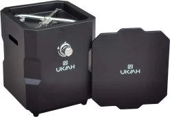 Ukiah Tailgater Propane Gas Square Portable Fire Pit -Ranch & farm shop only. 2893180 3 61976.1694446702