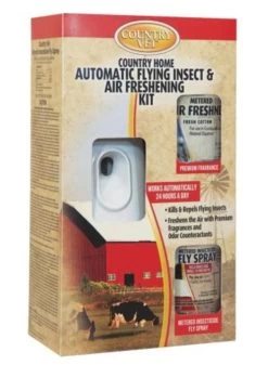 Country Vet Automatic Flying Insect Air Refreshing Kit -Ranch & farm shop only. 340730 11578.1630130340