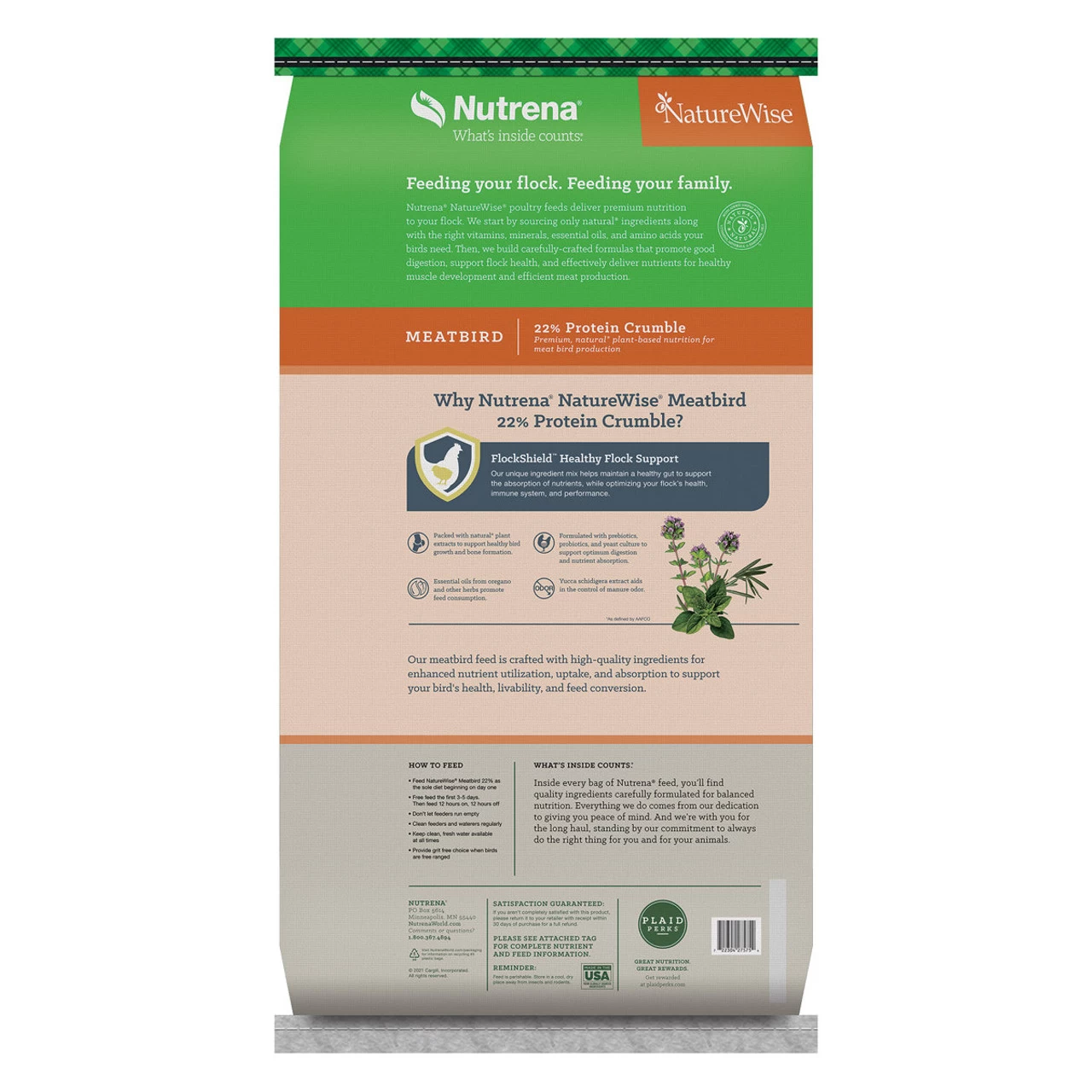 NatureWise Meatbird 22% Poultry Feed Crumbles 4 NatureWise Meatbird 22% Poultry Feed Crumbles - Image 2