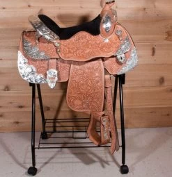 Red Mountain Valley Folding Saddle Rack -Ranch & farm shop only. 471060 1 79461.1666805892