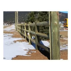 Western Wood 3RL End Post 6" X 6 1/2' Nominal