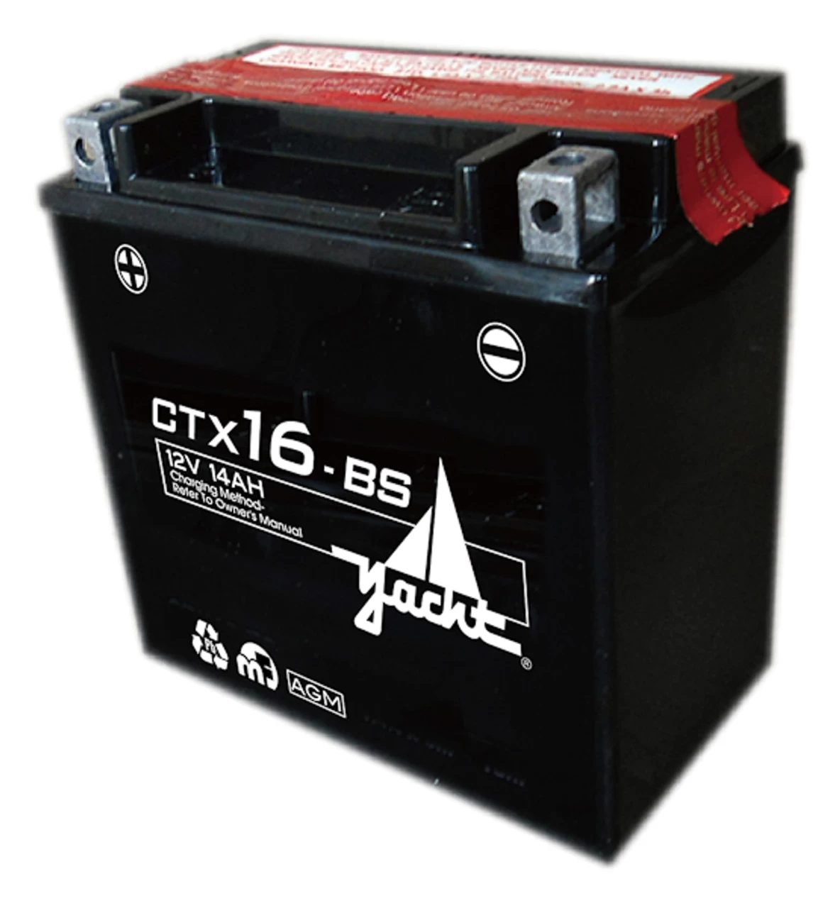 Yacht CTX16-BS Powersports Replacement Battery 3 Yacht CTX16-BS Powersports Replacement Battery