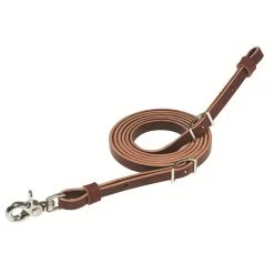 Weaver Leather - Latigo Leather Flat Roper Rein, 1 2 Inch X 7-1 2'