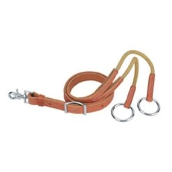 Weaver Leather Leather Training Fork, Girth Attachment With Surgical Tubing Ends, 1 Inch X 48 Inch