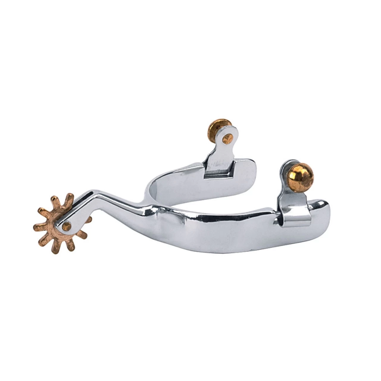 Weaver Leather Ladies' Cutting Spurs With Plain Band 3 Weaver Leather Ladies' Cutting Spurs With Plain Band