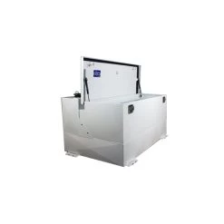 Better Built 75 Gallon Steel Transfer Tank With Lid Combo- White