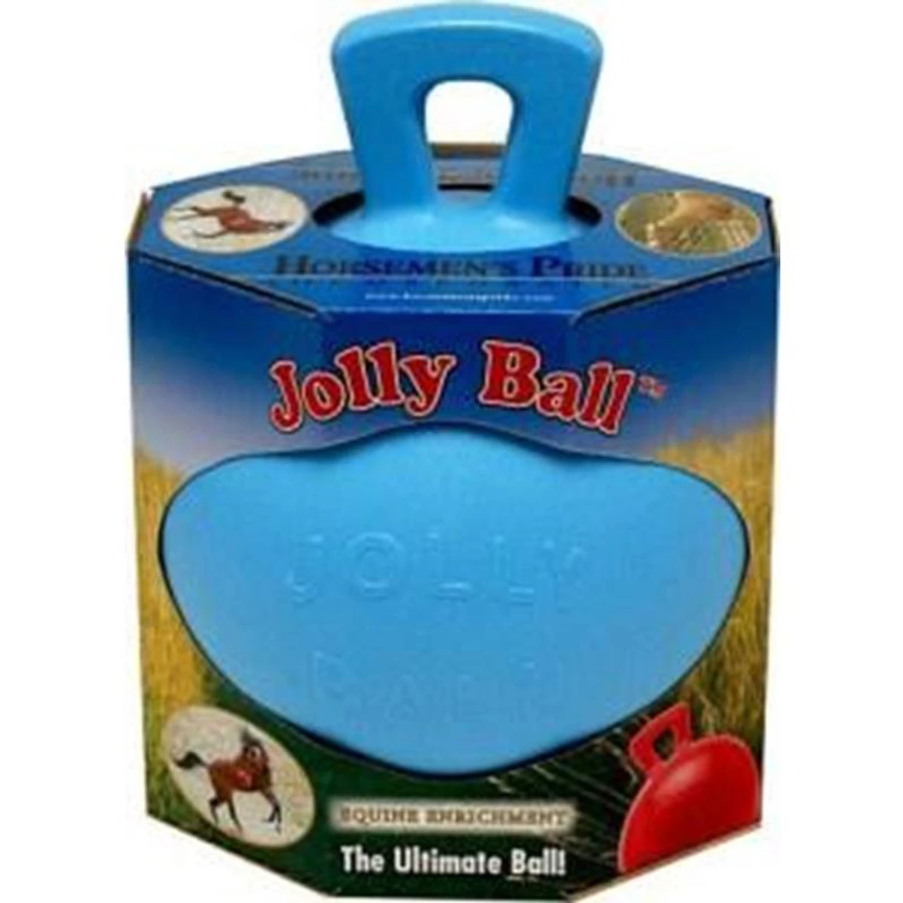 Jolly Pets - Horse Jolly Ball 10 Inch - Blueberry 3 Jolly Pets - Horse Jolly Ball 10 Inch - Blueberry