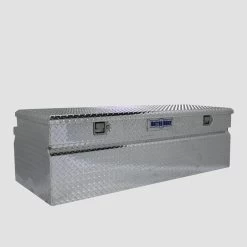 Better Built 60" Single Lid Standard Wide Truck Tool Box- Silver