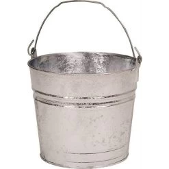 Behren's Hot Dip Galvanized Steel 10 Quart Water Bucket